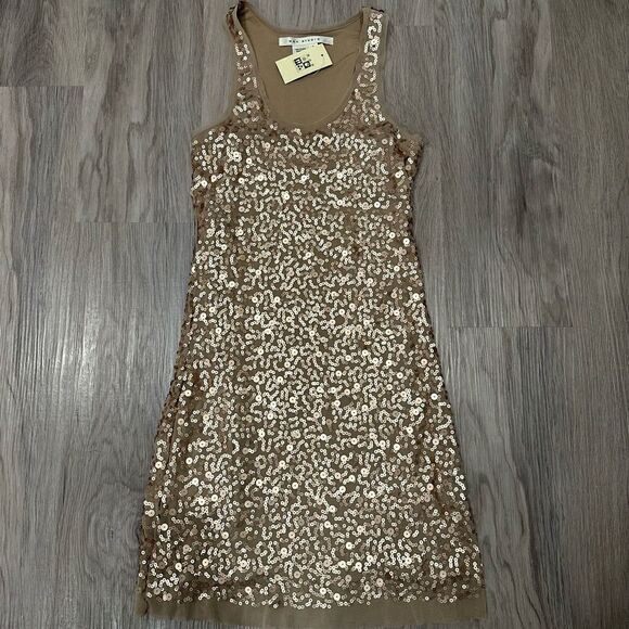 NWT Max Studio Sparkling Racerback Shift Dress - Picture 3 of 7